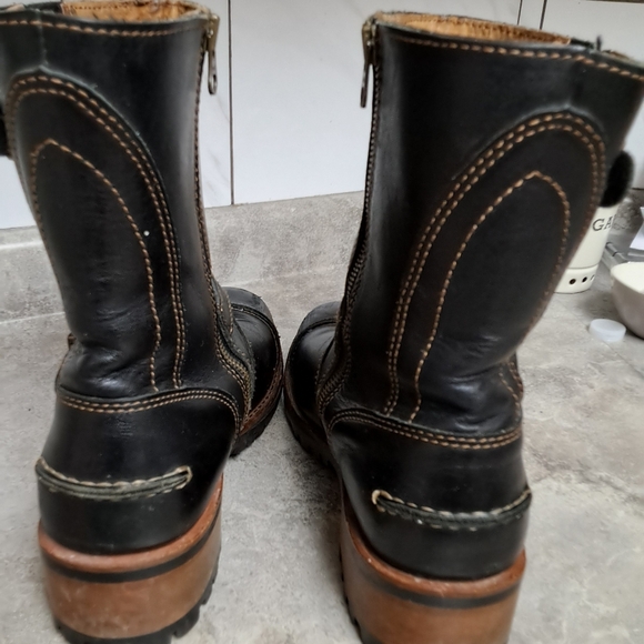 HD Womens Motorcycle Boots - Picture 4 of 6